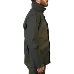 Veste Chasse Résistante Et Imperméable Supertrack Verte 100 -Plein Air Camping Magasin veste chasse resistante et impermeable supertrack verte 100 5