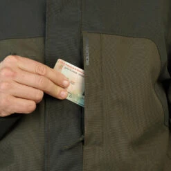 Veste Chasse Résistante Et Imperméable Supertrack Verte 100 -Plein Air Camping Magasin veste chasse resistante et impermeable supertrack verte 100 9