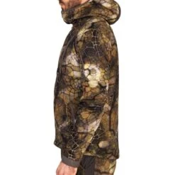 Veste Chasse Silencieuse Chaude Respirante 900 Camouflage Furtiv -Plein Air Camping Magasin veste chasse silencieuse chaude respirante 900 camouflage furtiv 5