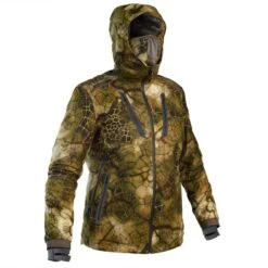 Veste Chasse Silencieuse Imperméable Chaude Camouflage FURTIV 900