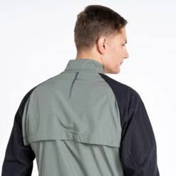 Dare 2b Veste Coupevent OXIDATE Homme (Vert De Gris/noir) -Plein Air Camping Magasin veste coupevent oxidate homme vert de grisnoir 3