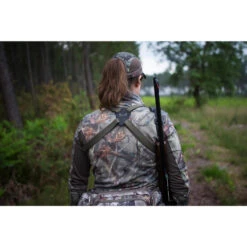 VESTE FEMME CHASSE SILENCIEUSE RESPIRANTE CAMOUFLAGE 500 -Plein Air Camping Magasin veste femme chasse silencieuse respirante camouflage 500 7