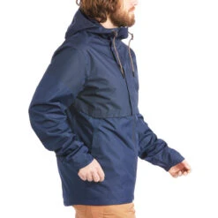 Quechua Veste Imperméable De Randonnée - NH500 Flap - Homme -Plein Air Camping Magasin veste impermeable de randonnee nh500 flap homme 5