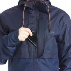 Quechua Veste Imperméable De Randonnée - NH500 Flap - Homme -Plein Air Camping Magasin veste impermeable de randonnee nh500 flap homme 9