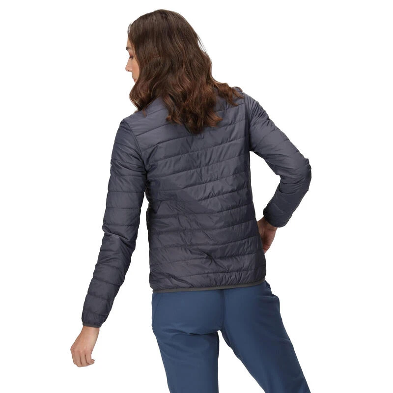Regatta Veste Matelassée HILLPACK Femme (Gris Phoque / Bleu Pâle) 4 Regatta Veste Matelassée HILLPACK Femme (Gris Phoque / Bleu Pâle) – Image 4
