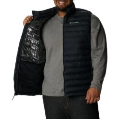 Columbia Veste Sans Manches Powder Lite™ - Grandes Tailles Black Homme -Plein Air Camping Magasin veste sans manches powder lite grandes tailles black homme 3