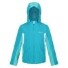 Regatta Veste Softshell ACIDITY Enfant (Turquoise Clair / Turquoise Vif)