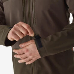 VESTE SOFTSHELL CHASSE MARRON 500 -Plein Air Camping Magasin veste softshell chasse marron 500 5